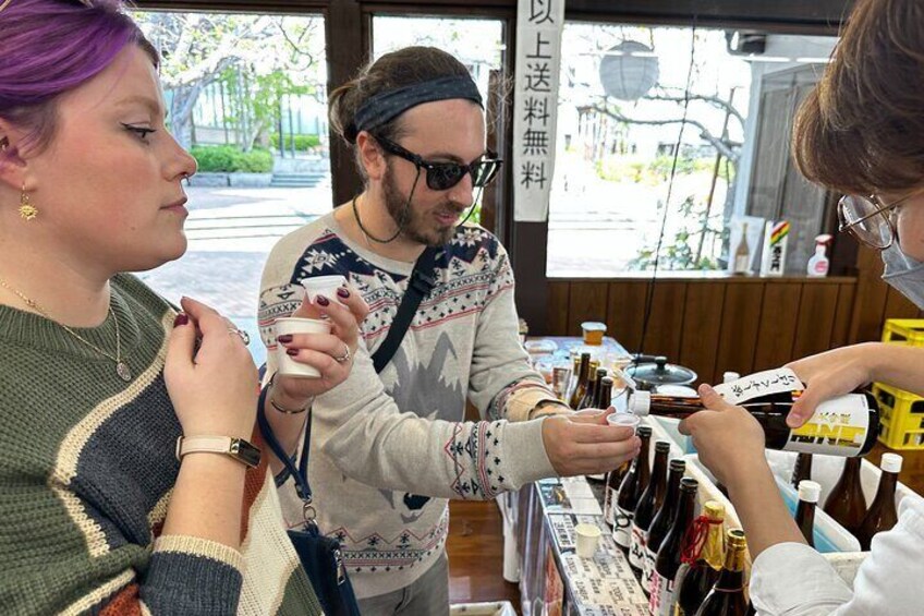 Nagano Sake Tasting Walking Tour