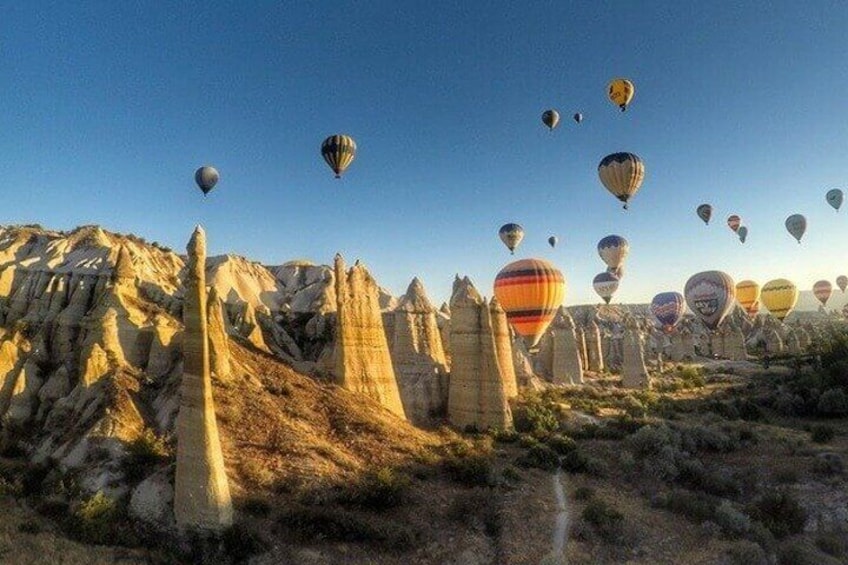 Deal Package : Cappadocia Red Tour + ATV Quad Bike Safari + Hot Air Balloon Tour