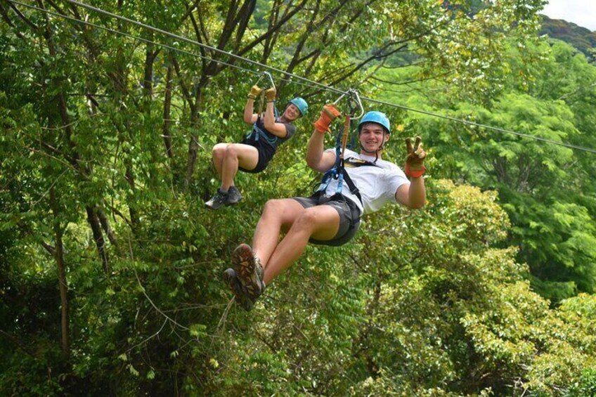 Manuel Antonio Canopy Tour - Longest Twin Zip Line in Central America