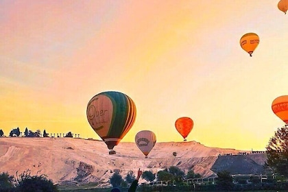 Antalya to Pamukkale Hot Air Balloon Private Transfer