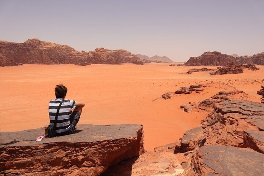 Wadi Rum Full Experience - Lunch, Dinner, Full Day Jeep Tour & Overnight Camping