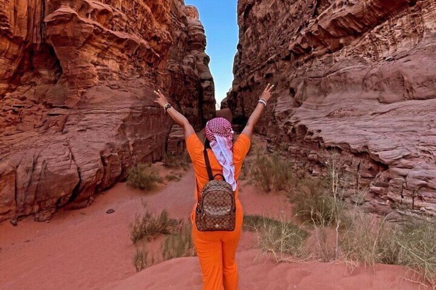 Wadi Rum Full Experience - Lunch, Dinner, Full Day Jeep Tour & Overnight Camping