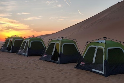 Liwa Overnight Camping with All Camping Gears, Dinner and Breakfast