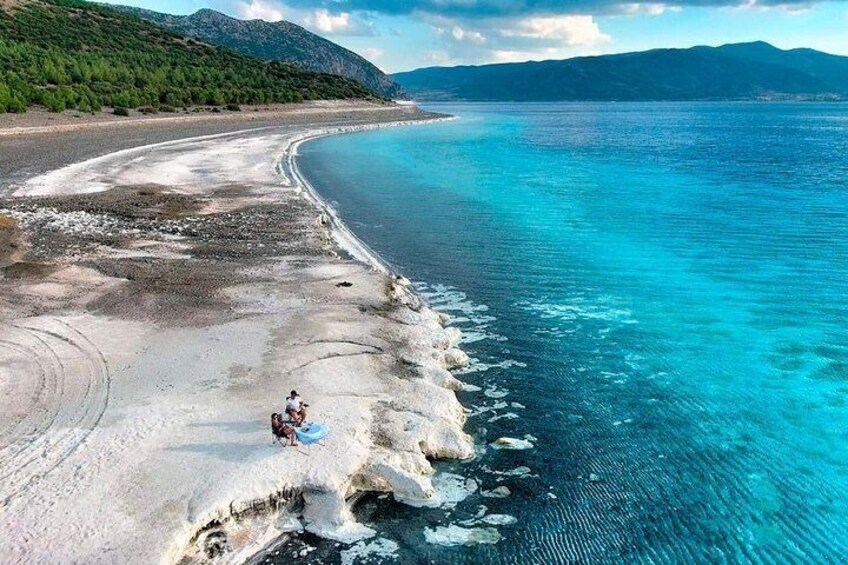 Lavander fields and Salda lake from Antalya