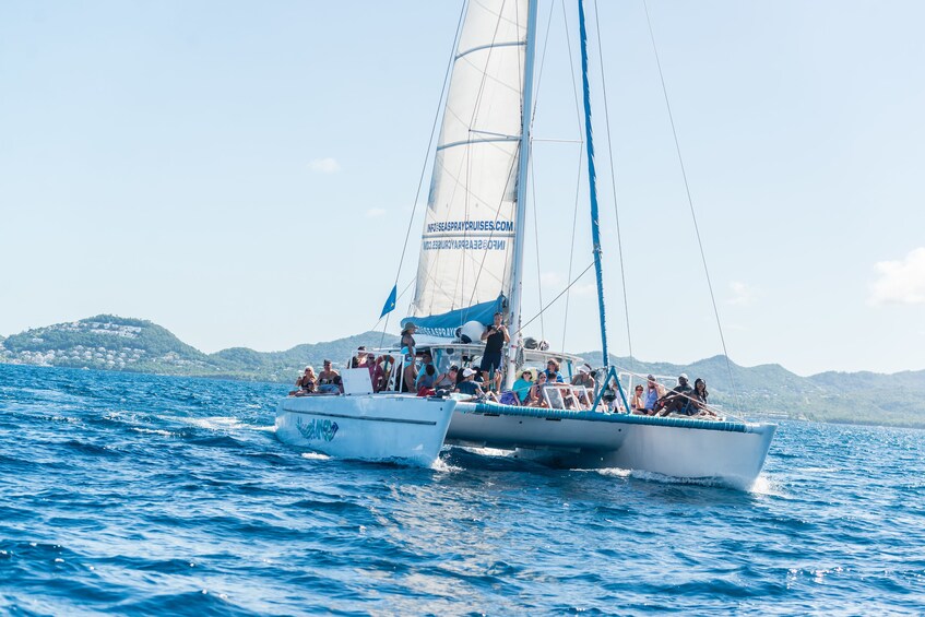 Tout Bagay Catamaran Cruise & Tour to Soufriere