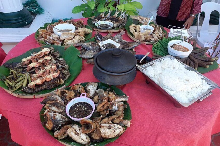 Filipino typical food