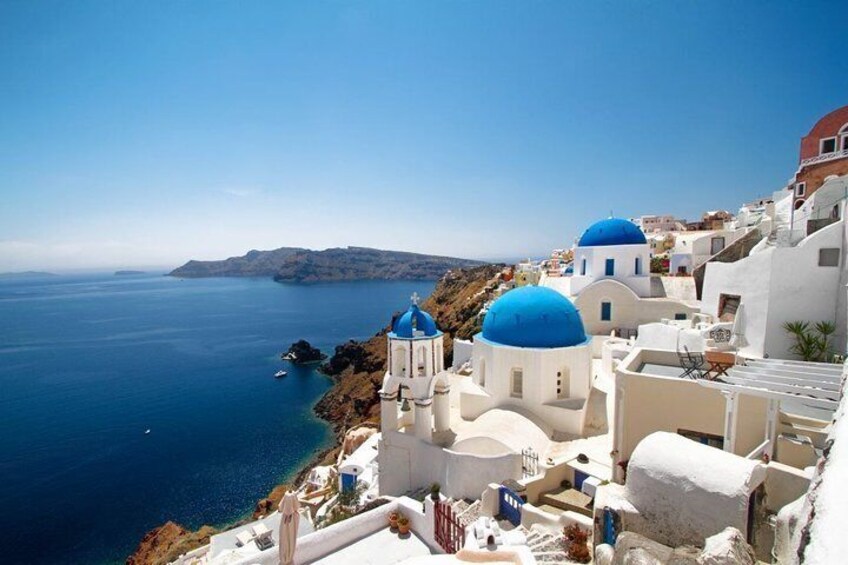 ~PRIVATE Half Day Santorini road tour 4 hours Book with us~