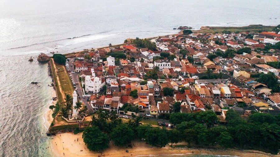 The Galle Fort at Sri lanka.