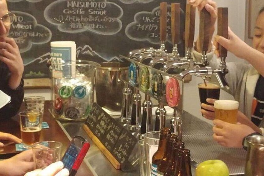 Matsumoto Castle, Sake, Food & Craft Beer Walking Tour