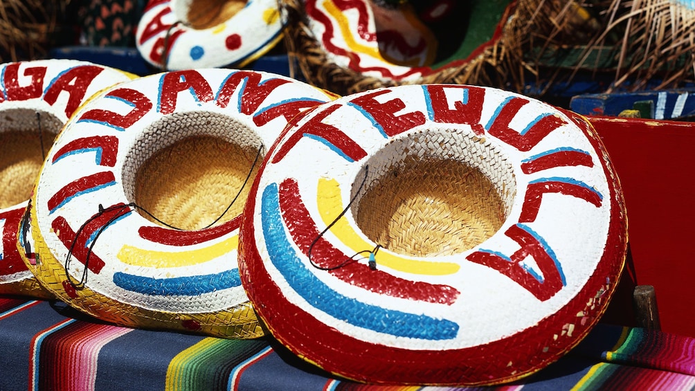 hand painted hats for sale in Mexico