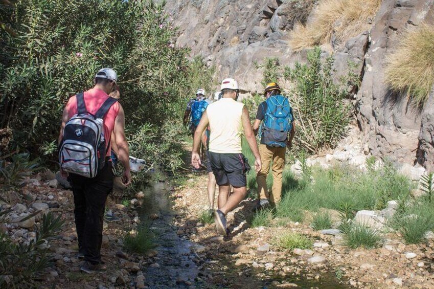 Canyoning Wadi Zarqa Ma'in Upper Trail