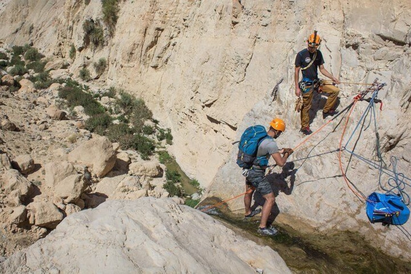 Canyoning Wadi Zarqa Ma'in Upper Trail