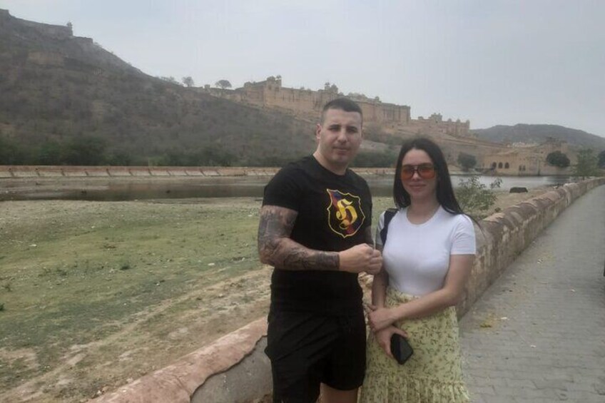 Australian Couple @ Amber Fort