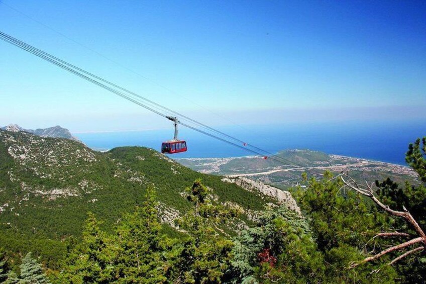 Paragliding on Tahtali mountain from Antalya