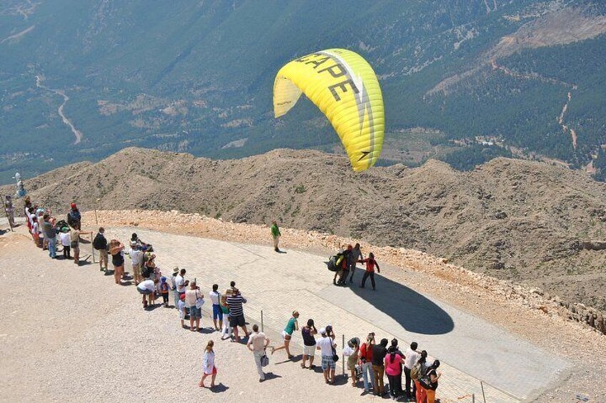 Paragliding on Tahtali mountain from Antalya