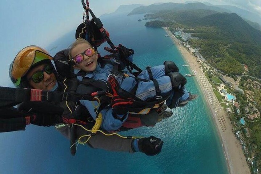 Paragliding on Tahtali mountain from Antalya