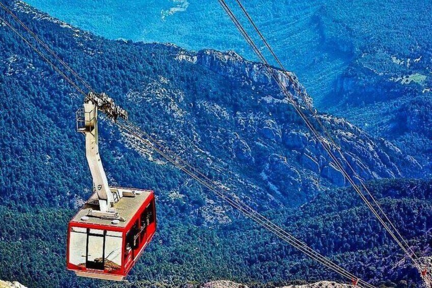 Tahtali cable car from Antalya