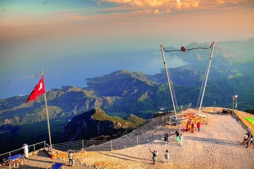 Tahtali cable car from Antalya