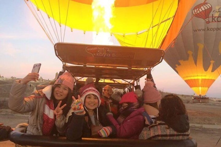 Hotair Balloon Ride Cappadocia Tour