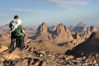 St Catherine's Monastery and the Summit of Mount Sinai from Sharm