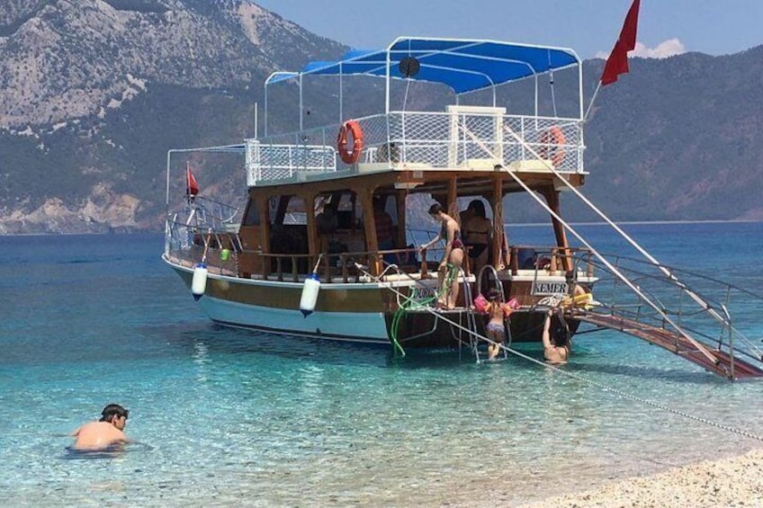 Boat trip from Adrasan to Suluada island, Antalya region