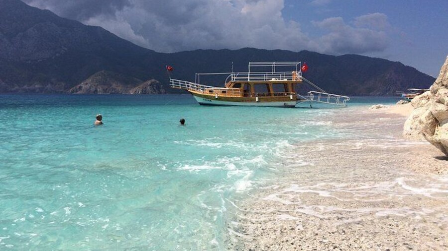 Boat trip from Adrasan to Suluada island, Antalya region