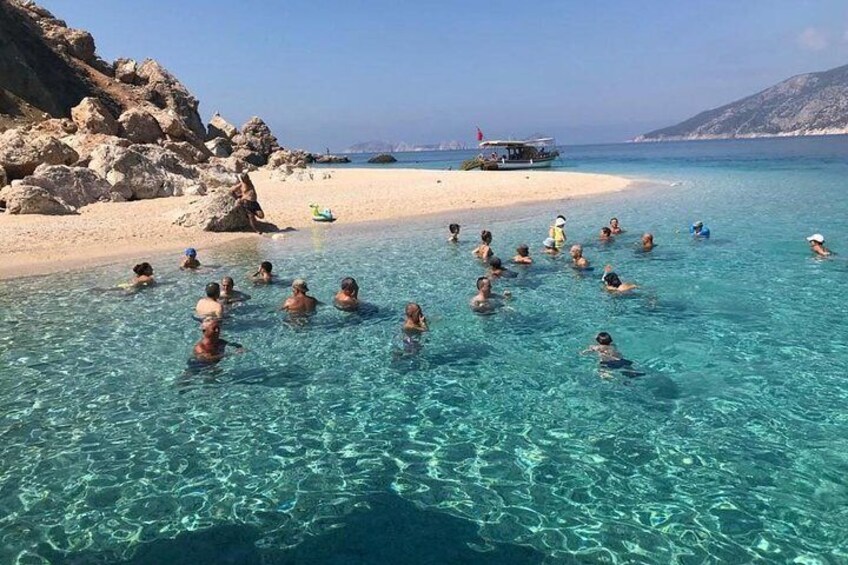 Boat trip from Adrasan to Suluada island, Antalya region