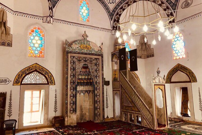 Inside of the Koski Mehmed Pasha mosque