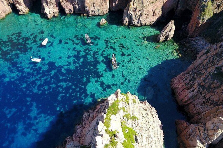 Visit Scandola, the creeks of Piana by boat