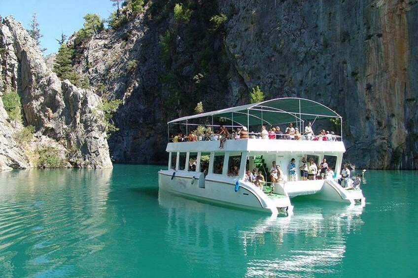 Green Canyon boat trip from Antalya and regions