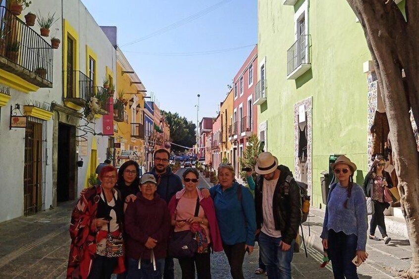 Walking tour of the city of Puebla