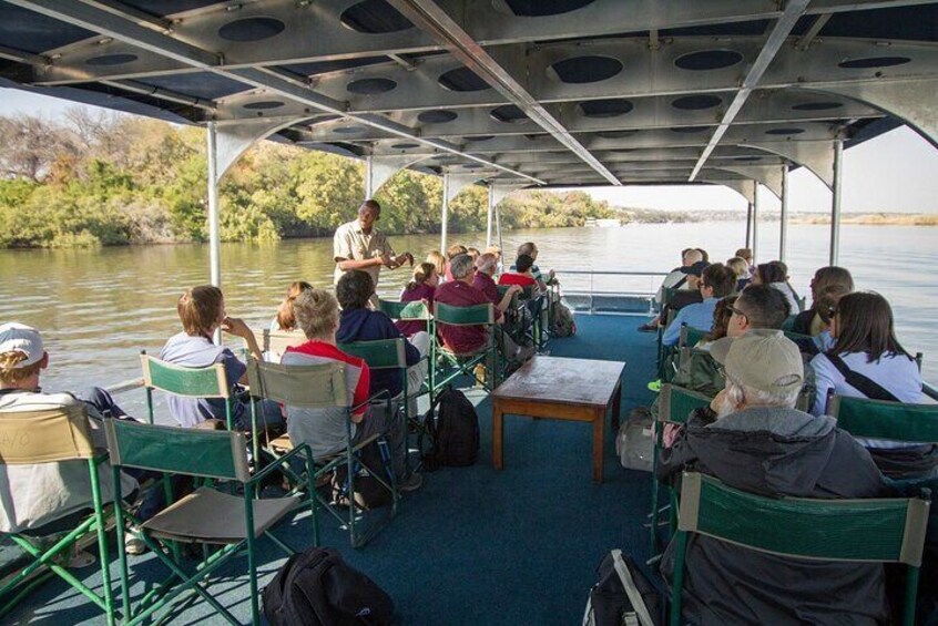 3 Hours Chobe River Boat Cruise