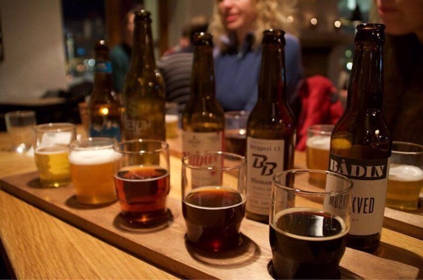 A selection of Northern Norwegian microbrews