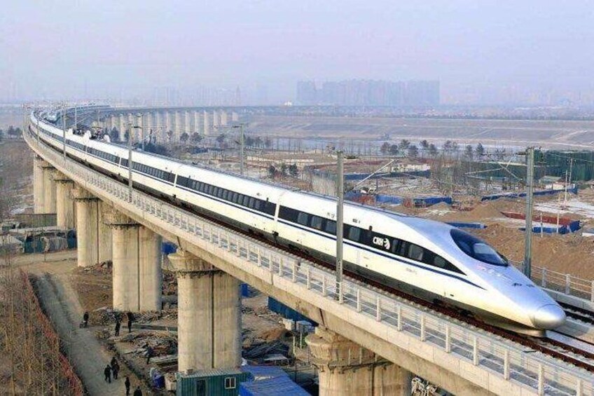 Nanjing to Suzhou by Bullet Train