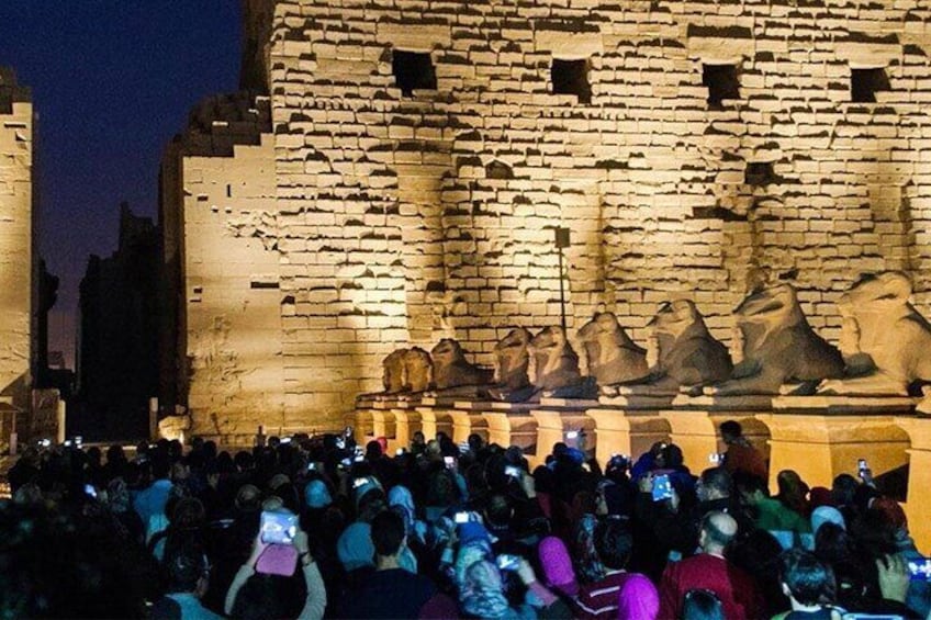 Karnak Sound and Light Show with Private Transport