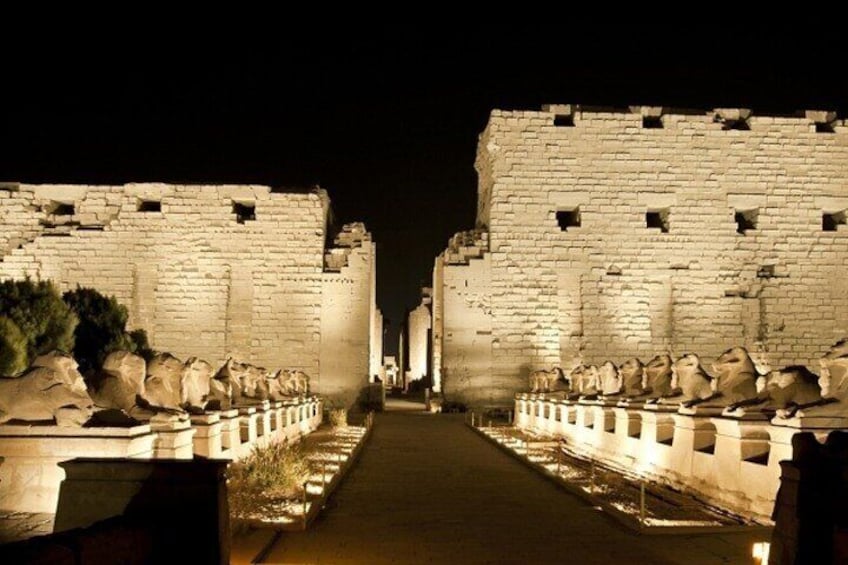 Karnak Sound and Light Show with Private Transport