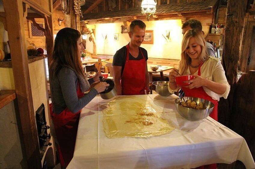 Austrian Apple Strudel Cooking Class including Lunch