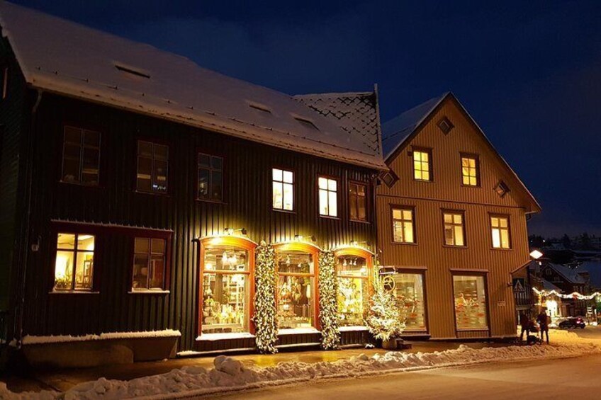 Old Houses in the first road of Tromsø, Sjøgata