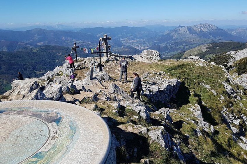 Views from the summit of Mount Hernio