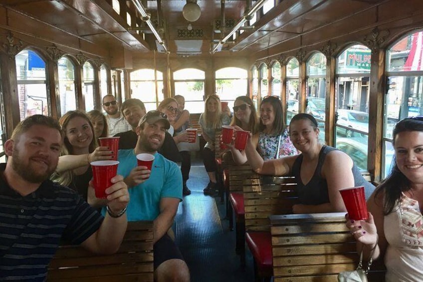 Philadelphia Band, Brewery, and Beer Garden Evening Trolley Tour