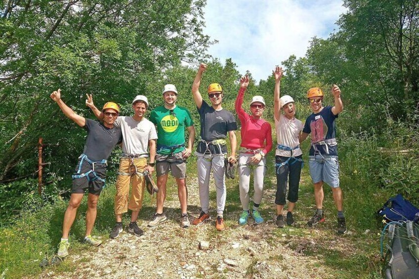 Happy team building