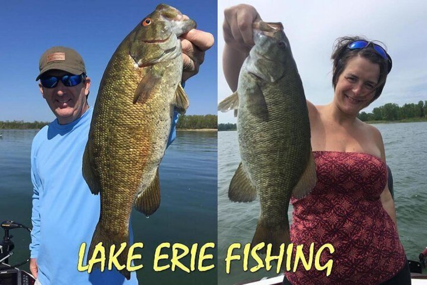 Lake Erie Smallmouth Bass Fishing