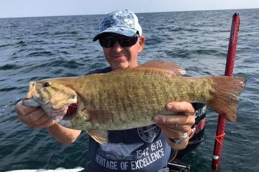 Lake Erie Smallmouth Fishing Charters