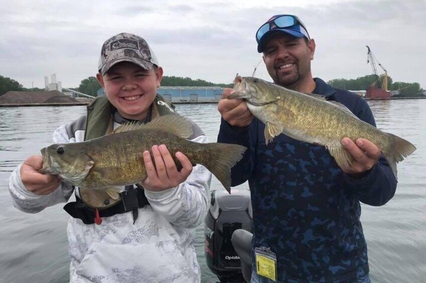 Lake Erie Smallmouth Fishing Charters