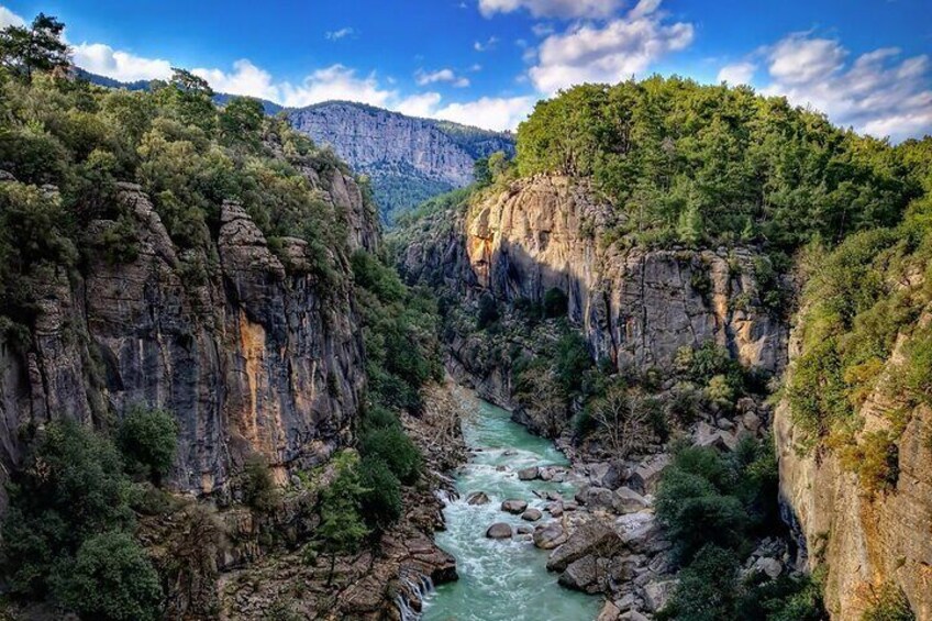 Tazı Canyon, Adler Canyon & River Rafting Combo Tour From Antalya, Side, Alanya
