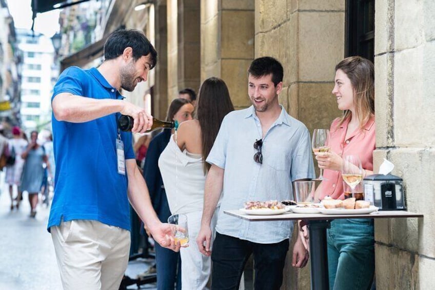 San Sebastian Pintxo Tasting Paired with Spanish Wines