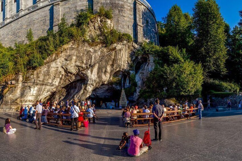 Lourdes Sanctuary and castle small group tour, lunch included