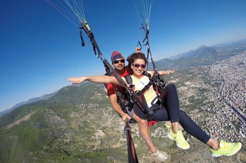 Tandem Paragliding Adventure From Alanya 