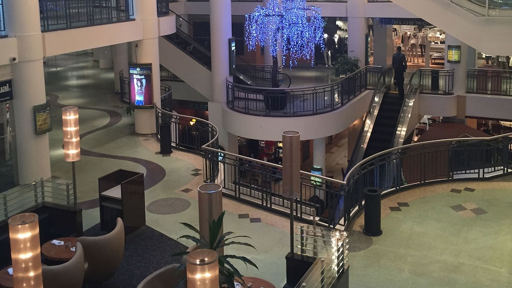underground shopping mall in Montreal