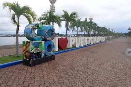 Puerto Princesa day tour: Morning beach tour + afternoon city tour.